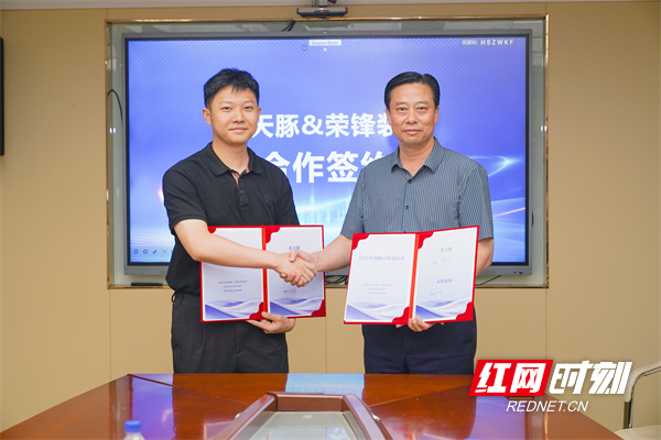 强强联合 蓝天豚与安徽头部装企荣锋装饰集团达成战略合作