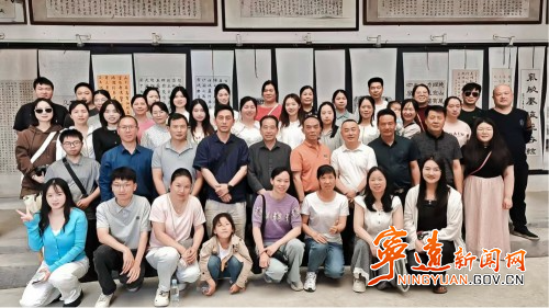 宁远湾井镇：书林翰墨传情谊_副本500.jpg