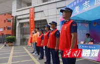 隆回消防坚守高考安保岗 为高考学子保驾护航