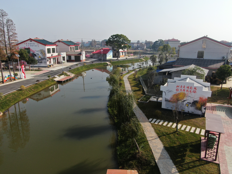 美丽湘江村。湘江村供图