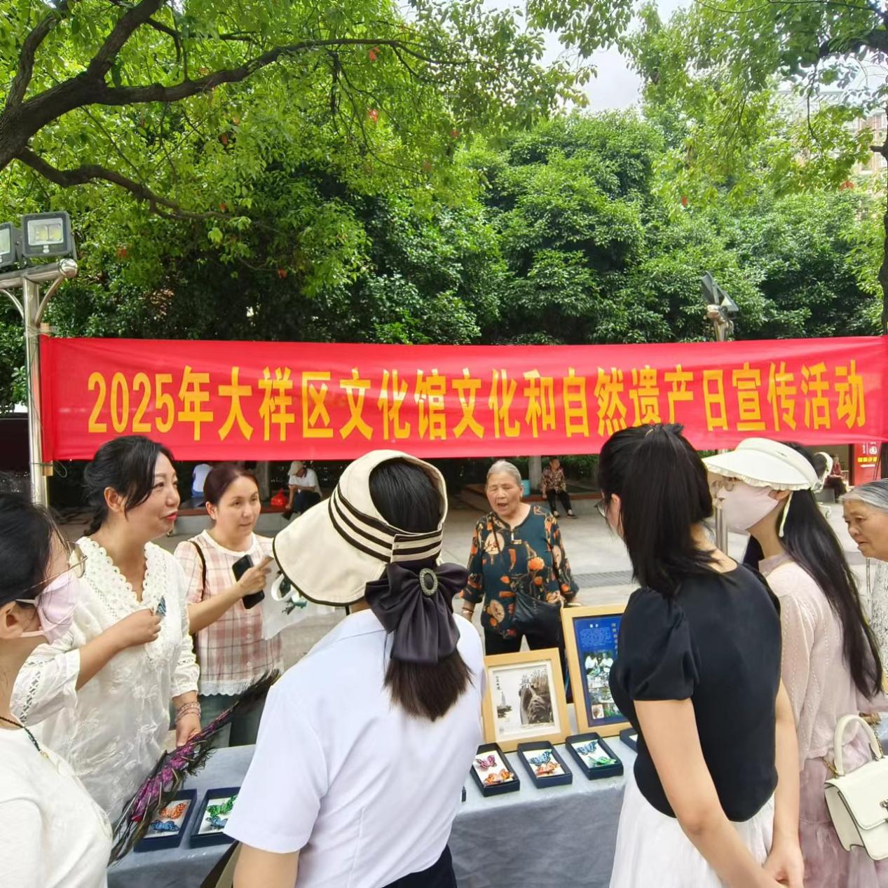 大祥区举办2025年文化和自然遗产日宣传活动(图1)