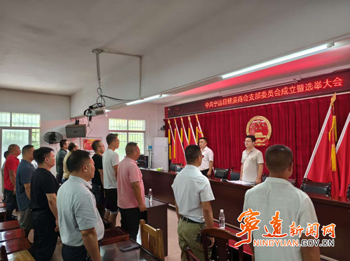 宁远县鲤溪商会党支部召开成立暨选举大会_副本500.jpg