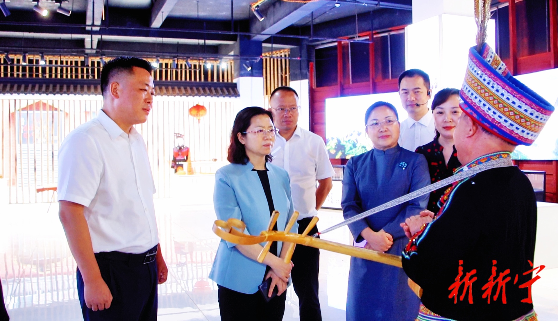 省民宗委来新宁调研指导民族团结进步创建工作(图1)