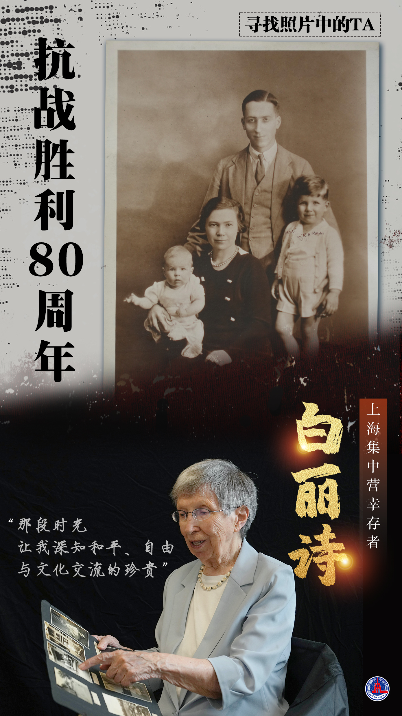 在图片中寻找TA。反日战争胜利80周年| “