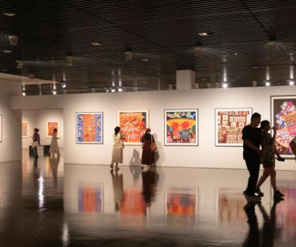 首届中国乡土绘画（农民画）作品展览在沪开幕