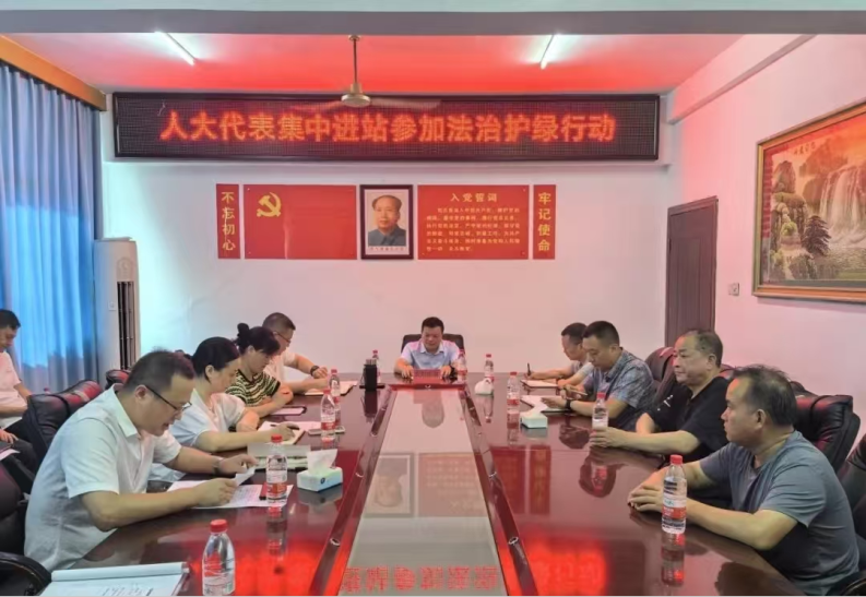 县人大常委会党组书记、主任欧阳佑春部署人大代表集中进站参加法治护绿行动.png