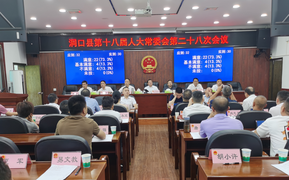 在人大常委会议上对相关单位开展满意度测评.png