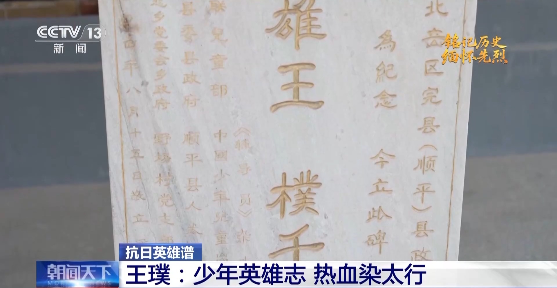 反日英雄丨14岁的男孩英雄王pu：他宁愿死，也不