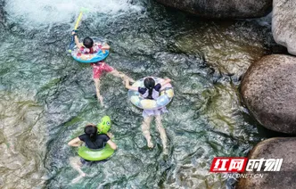 湖南道县：避暑纳凉引客来