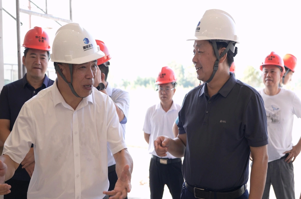 唐成调研怀仁康养园项目建设及周边环境整治工作