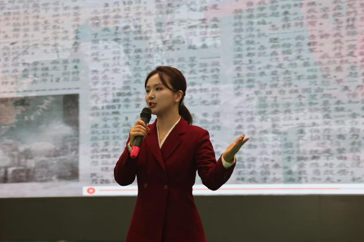 付汝佳志愿宣讲现场