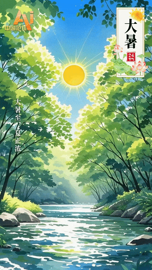太阳术语中的中国智慧｜巨大的热量已经结束，