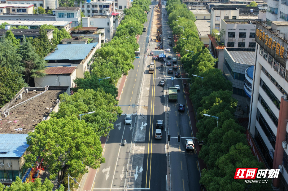 魏源东路目前完成南幅支管施工。.png