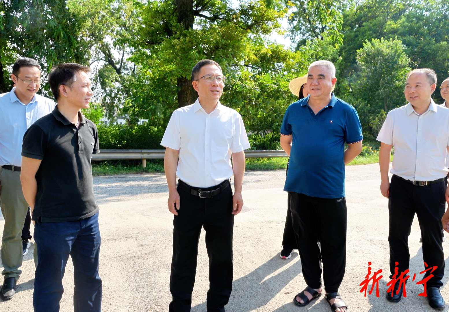 邓涛到黄龙镇调研督导乡村振兴工作(图1)