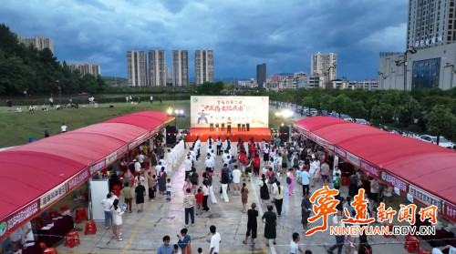 宁远：逛中医夜市 享健康盛宴1_副本500.jpg