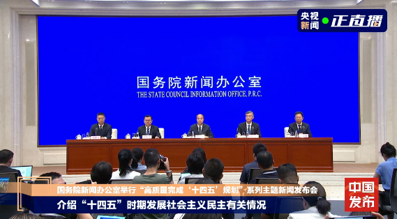 在该计划的第14个五年计划中，在社会主义民主的