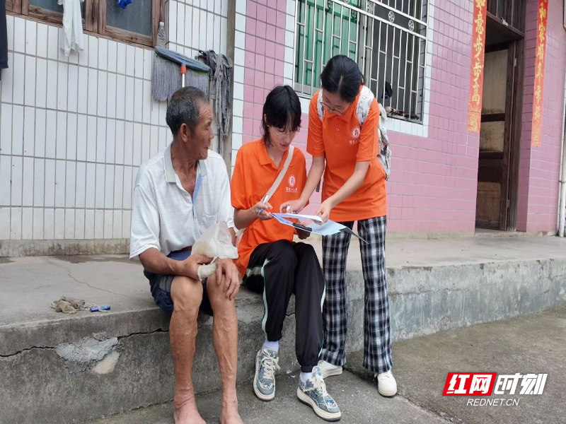 图3团队成员采访村民 向蕊摄.png
