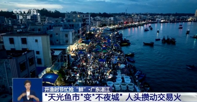 在钓鱼期间，第一批海鱼，虾和螃蟹来到海岸。