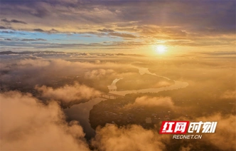 湖南道县：云雾缭绕美如画