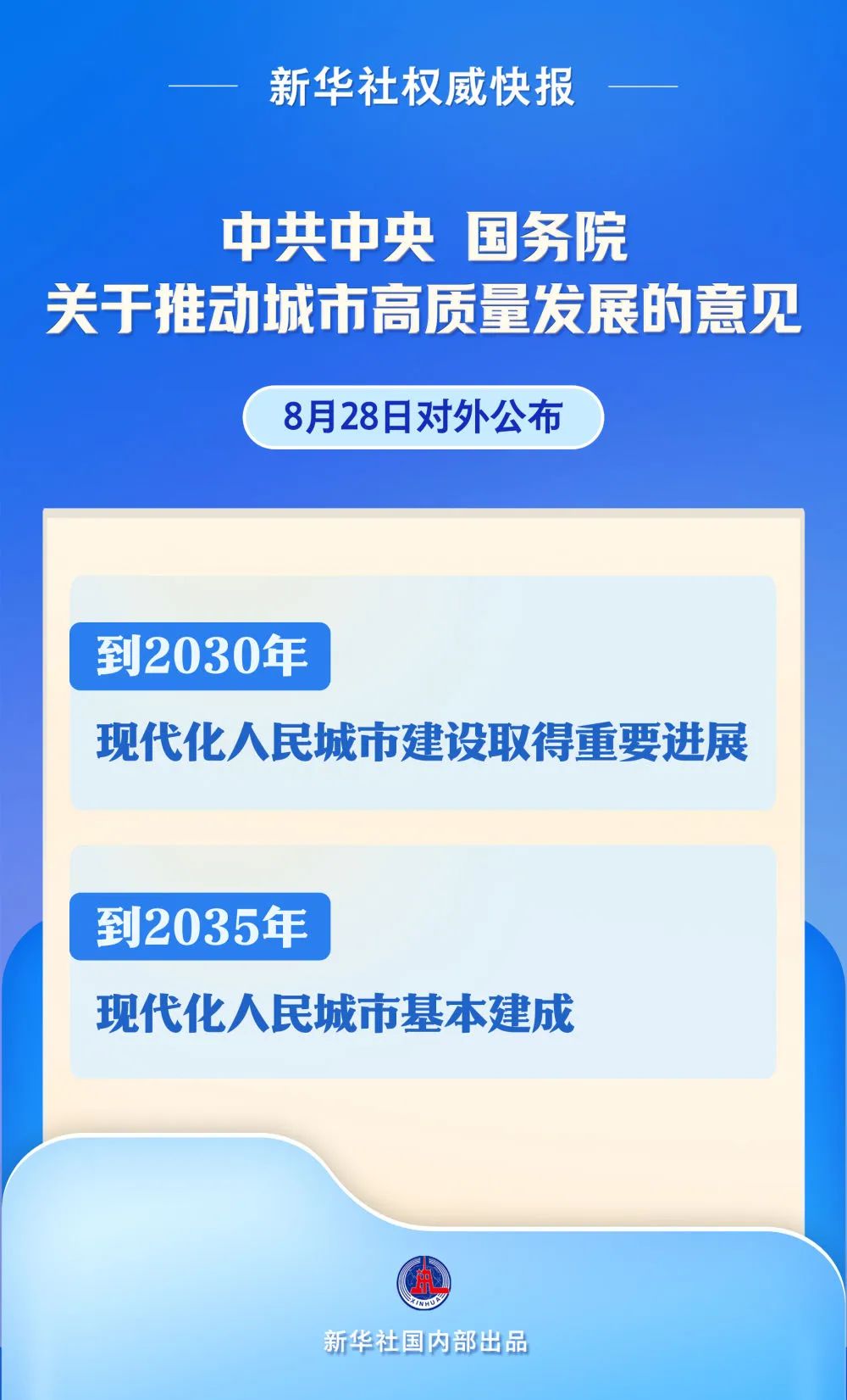 主要部署！中国城市质量发展的“路线图”已宣