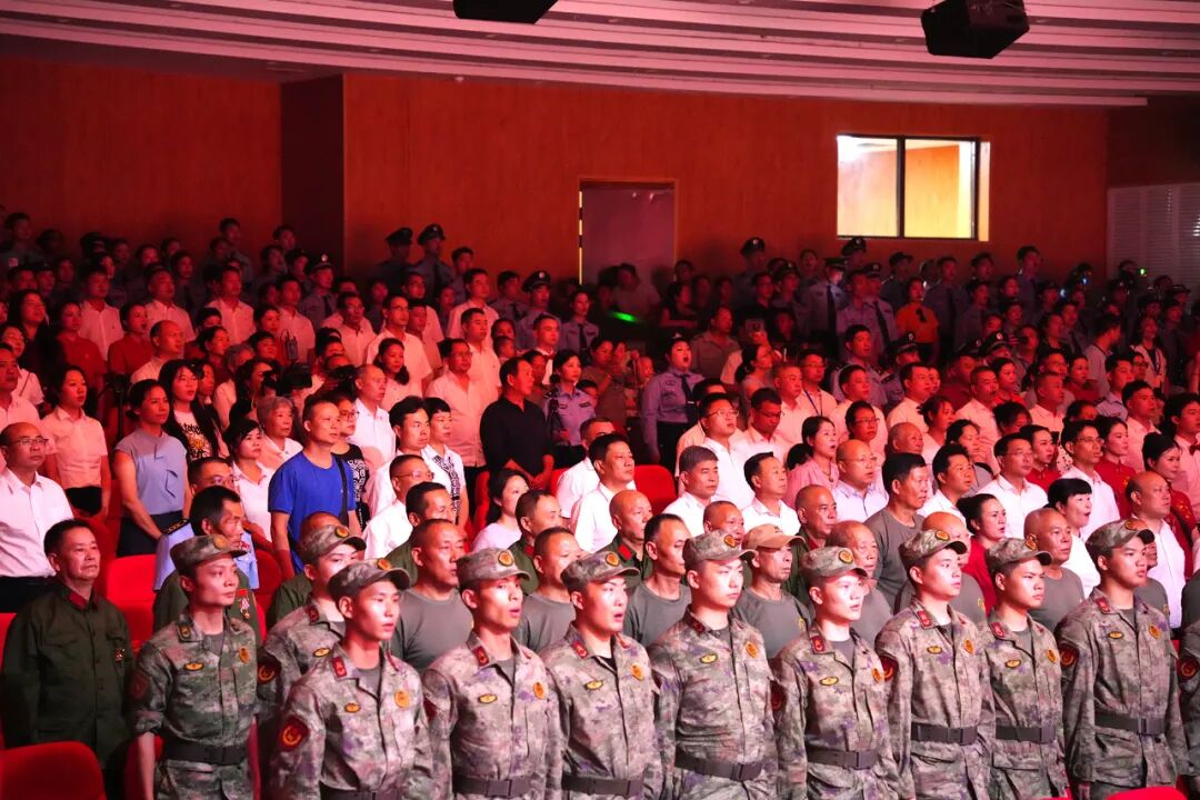 绥宁县举办合唱比赛 致敬抗战胜利80周年(图4)