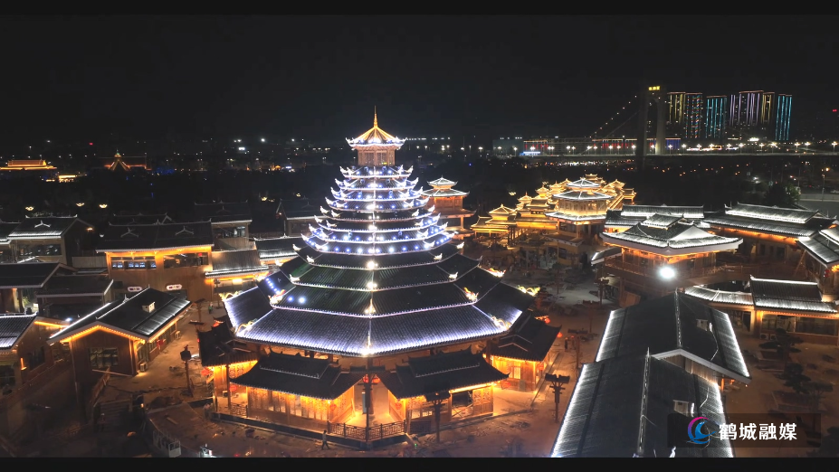 榆树湾文旅商综合体基础设施竣工 璀璨灯光点亮城市新地标-2.mp4_20250910_160445.644.jpg