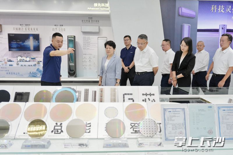 吴桂英在珠海格力电器股份有限公司考察交流。 吴桂英在珠海格力电器股份有限公司考察交流。