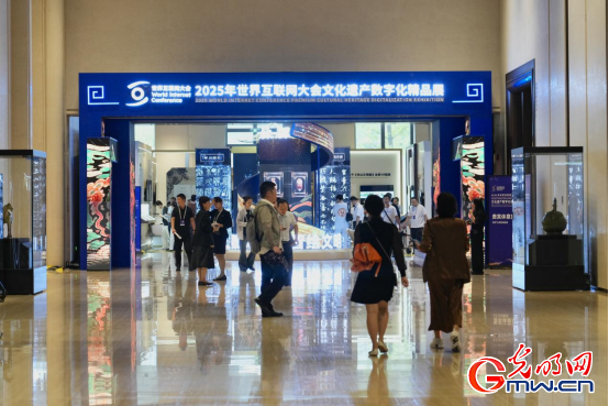 在2025年世界互联网会议上，通过数字重生施加一