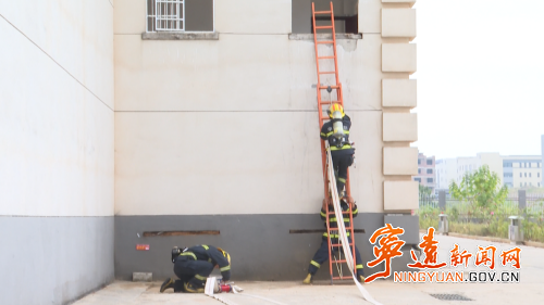 寧遠縣舉辦鄉鎮政府專職消防隊伍競賽活動2_副本500.png