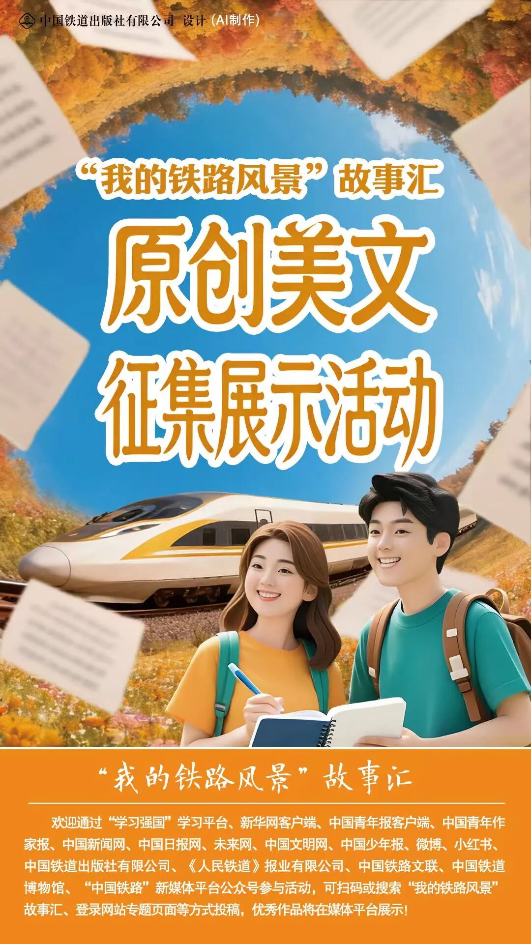 铁路风景的集合“最初是美丽的文章，请参阅论