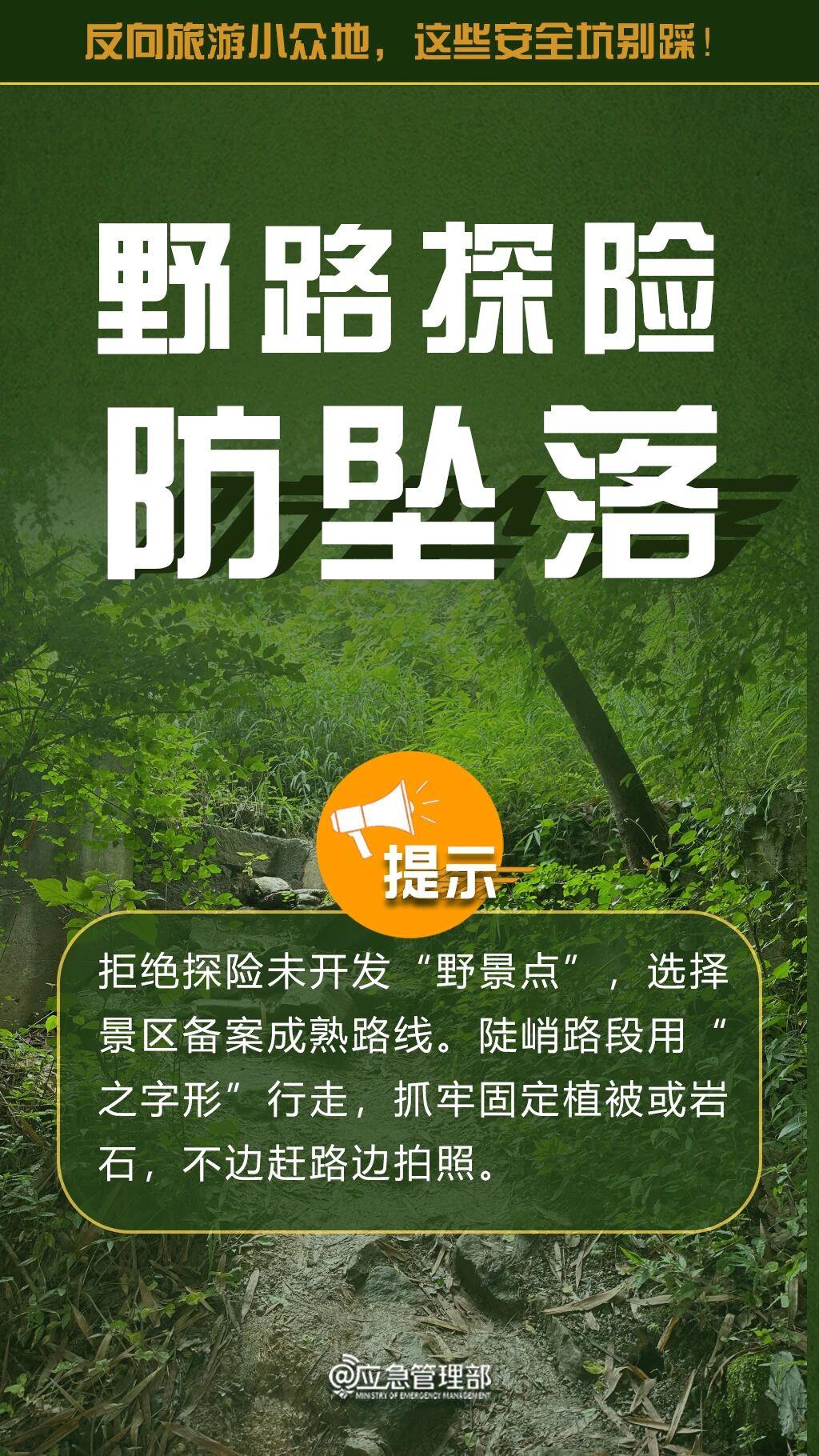 反向旅游存在隐患 这些“安全坑”不要踩→