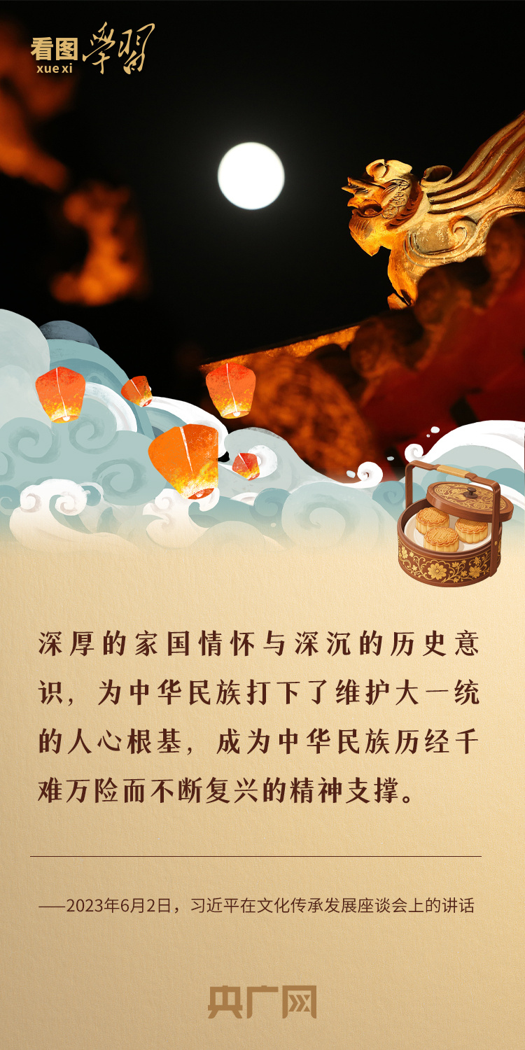 从图片中学习·文化背景章节丨月亮充满了中后节