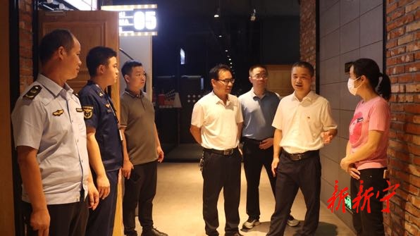 宁海江调研文化市场安全生产工作(图1)