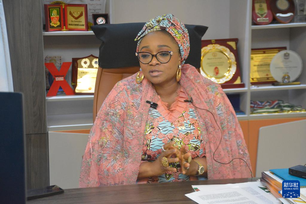 专访丨愿同中国加强合作推动妇女赋权——访尼日利亚妇女事务部长苏莱曼-易卜拉欣