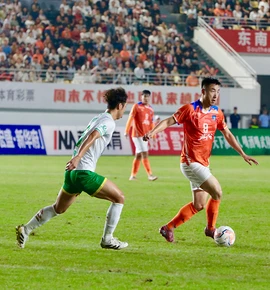 湘超益阳0-2郴州精彩瞬间