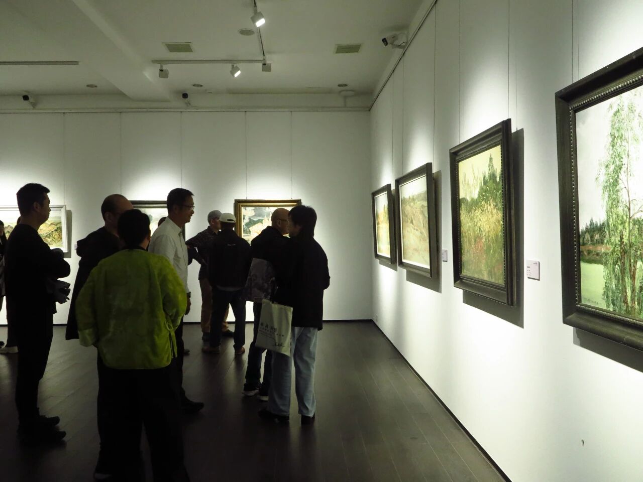 “家园回望——吴建陵油画山水作品展”在湖南省画院开幕