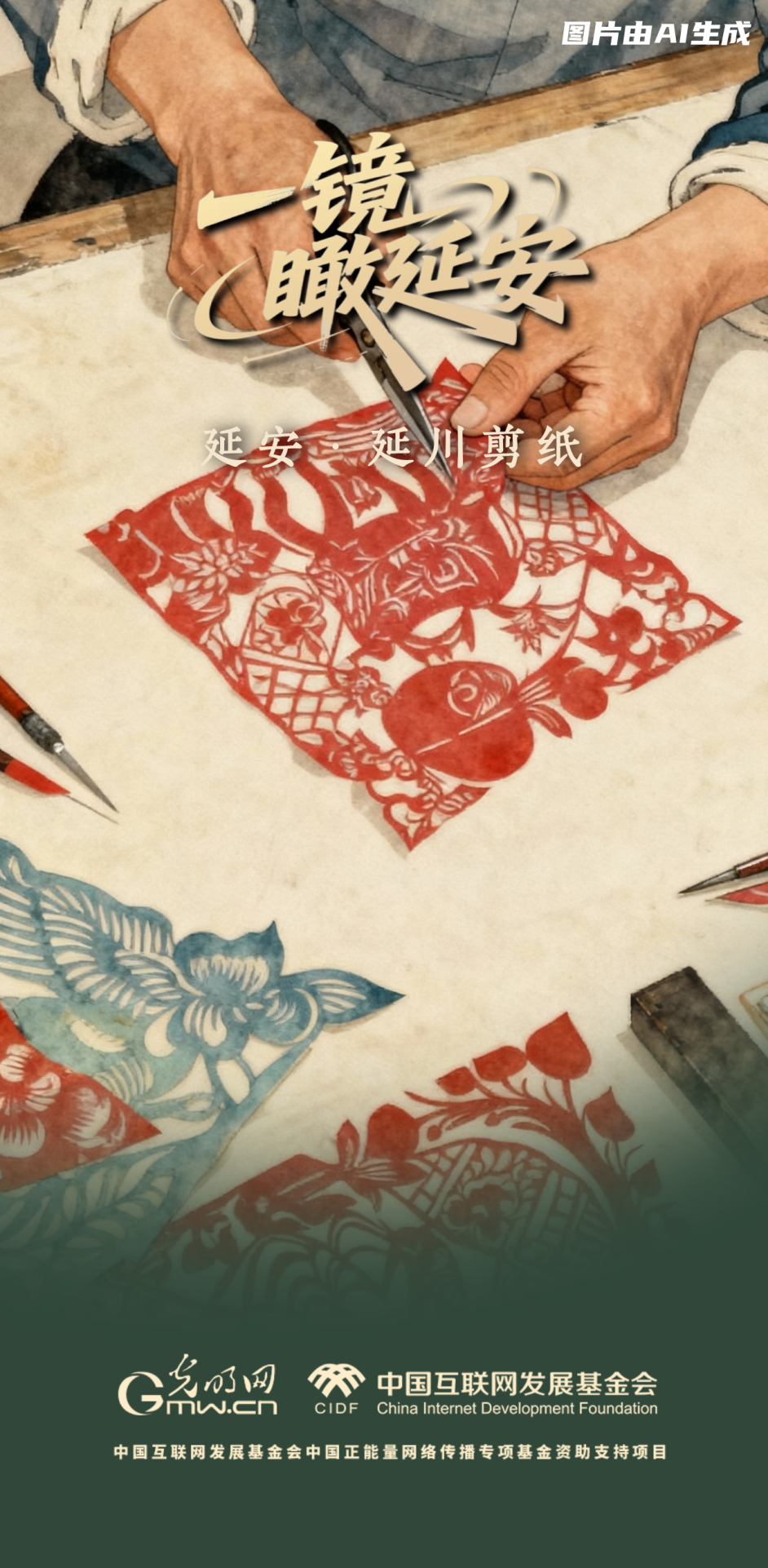 【一镜瞰延安·AI海报】跟着这些非遗文化,感受老区风土人情 【一镜瞰延安·AI海报】跟着这些非遗文化,感受老区风土人情