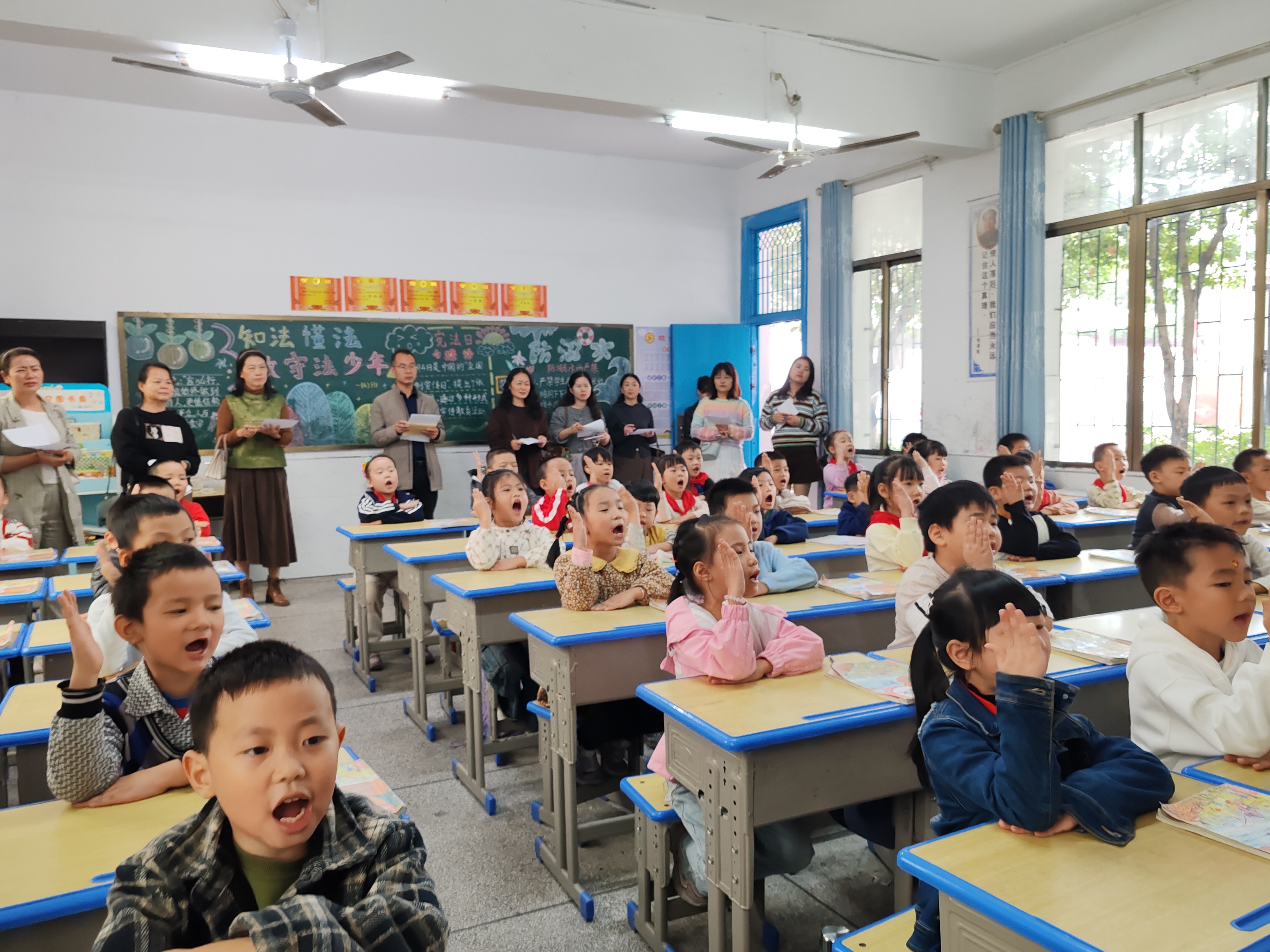 【耒阳站】金杯小学：小苗秀风采，习惯筑未来