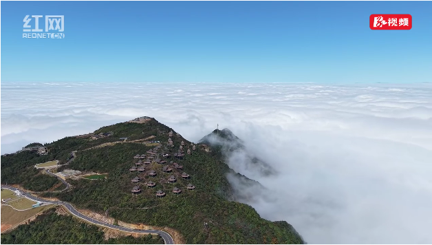 桂阳县： 风电云海美如画