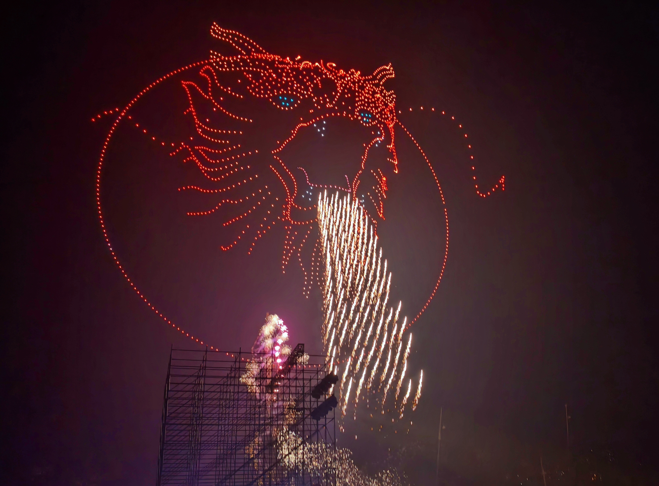 【浏阳市站】难忘的焰火大会