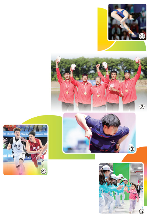 第十五届全运会开幕后首日比赛。选手们努力拼