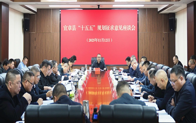 宜章县“十五五”规划征求意见座谈会召开