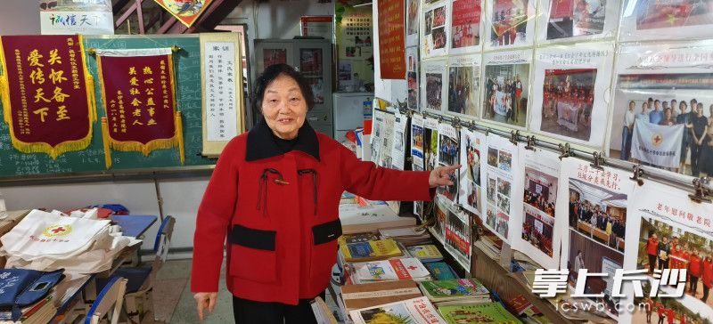 文池珍已为超过2000名老人送去了温暖与陪伴。均为长沙晚报全媒体记者 周小华 摄