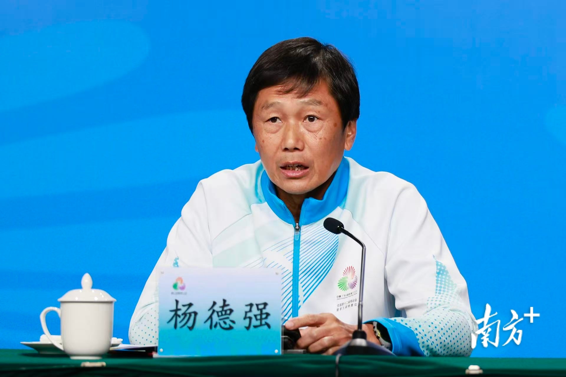 残特奥会香港赛区统筹办公室主任杨德强。 残特奥会香港赛区统筹办公室主任杨德强。