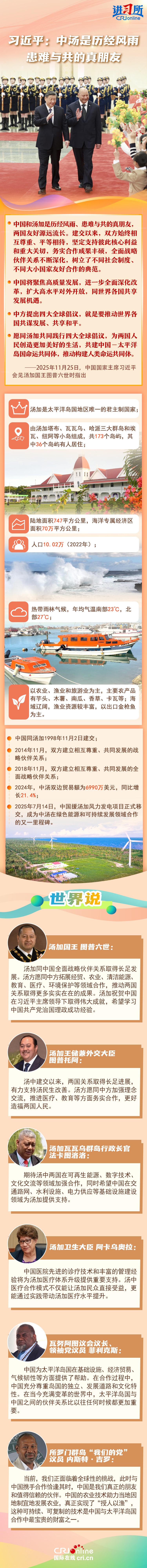 【讲习所·中国与世界】习近平:中汤是历经风雨、患难与共的真朋友