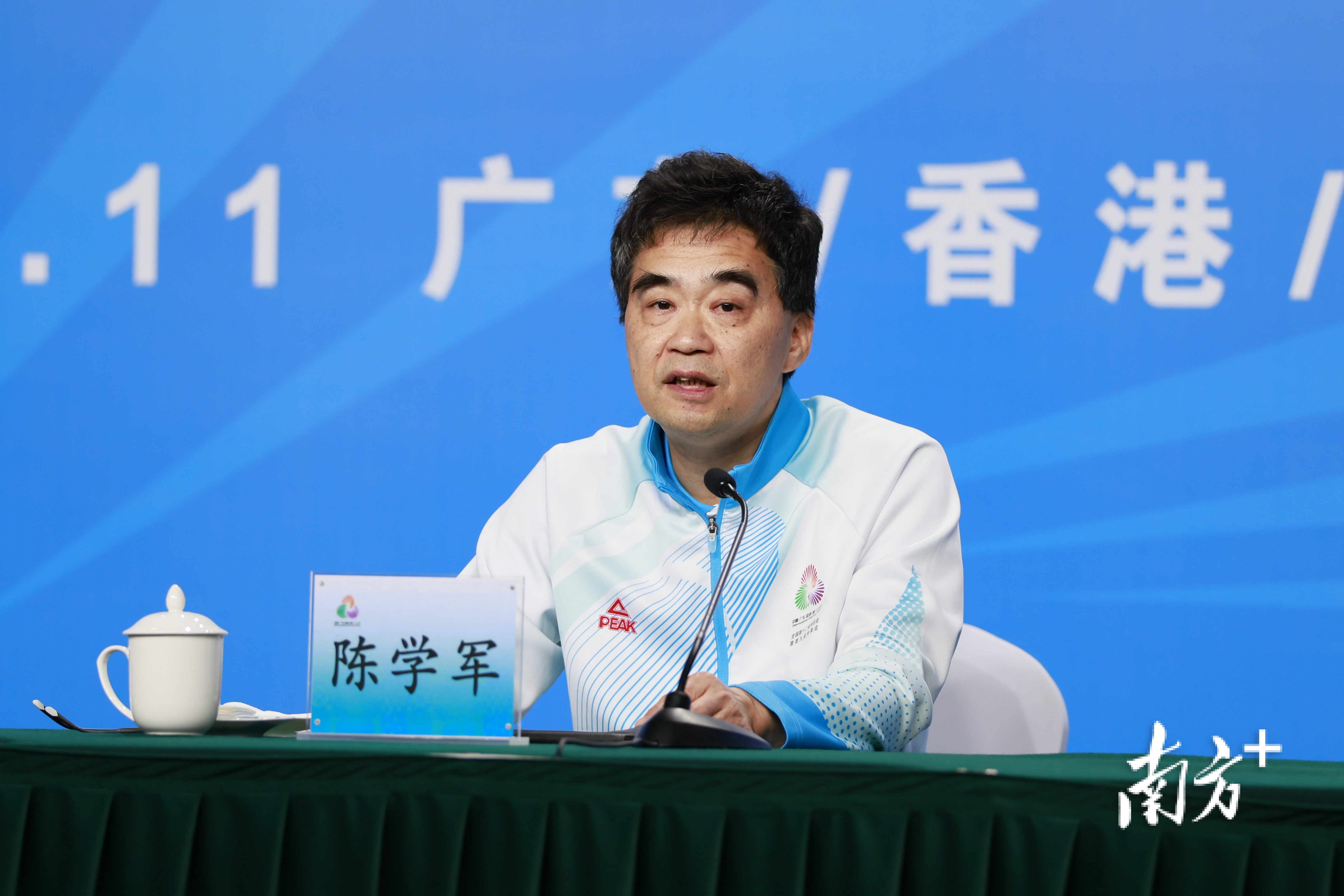 残特奥会广东赛区执委会副主任陈学军。 残特奥会广东赛区执委会副主任陈学军。