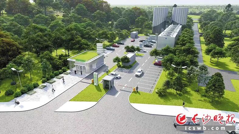 梅溪湖F区能源站项目效果图