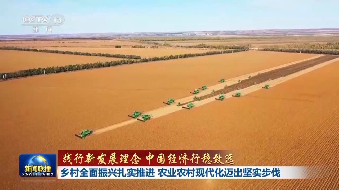 落实新发展理念，中国经济行稳致远丨乡村全面