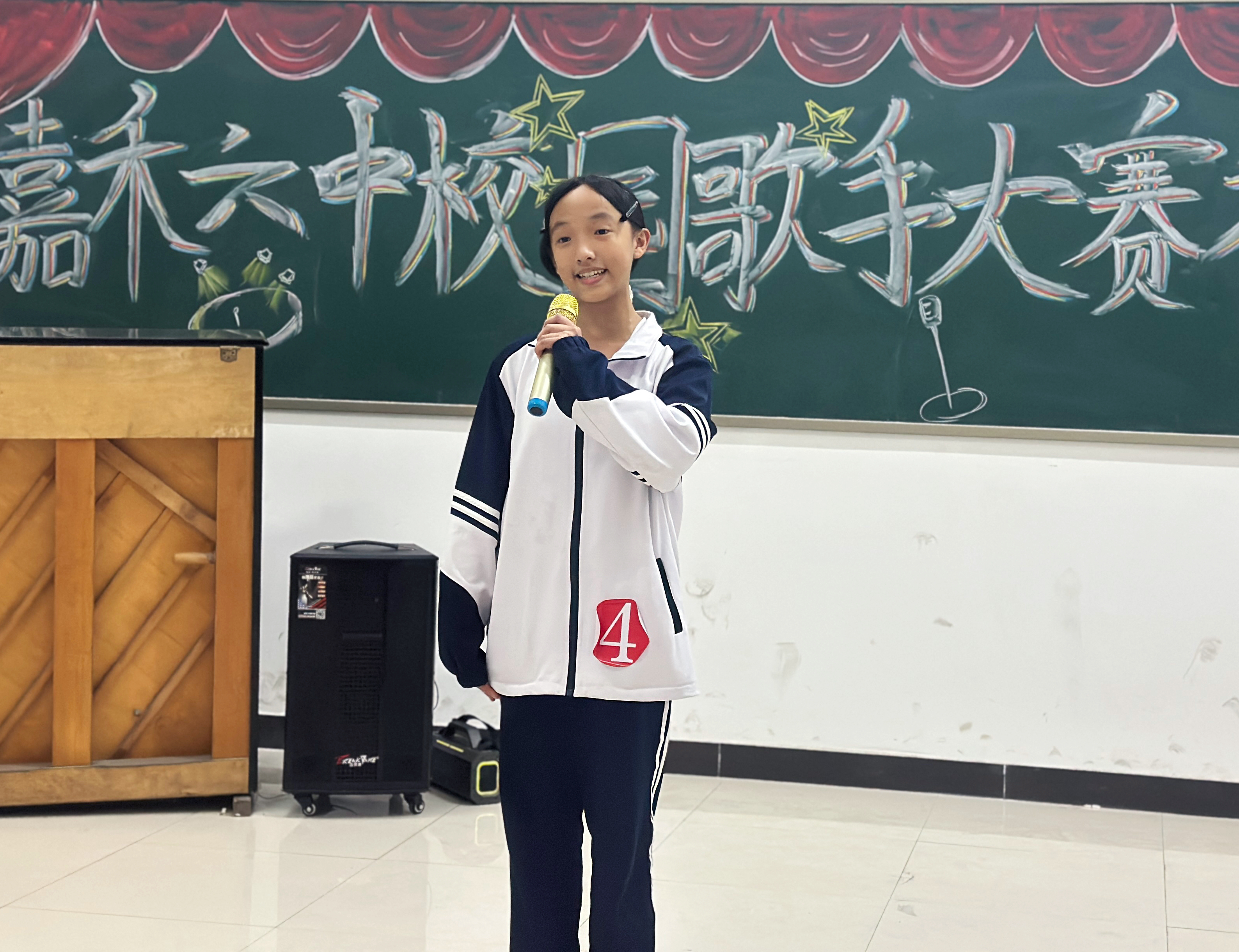 【嘉禾站】让歌声温暖冬日校园！嘉禾六中“先声夺人”歌手大赛活力开唱