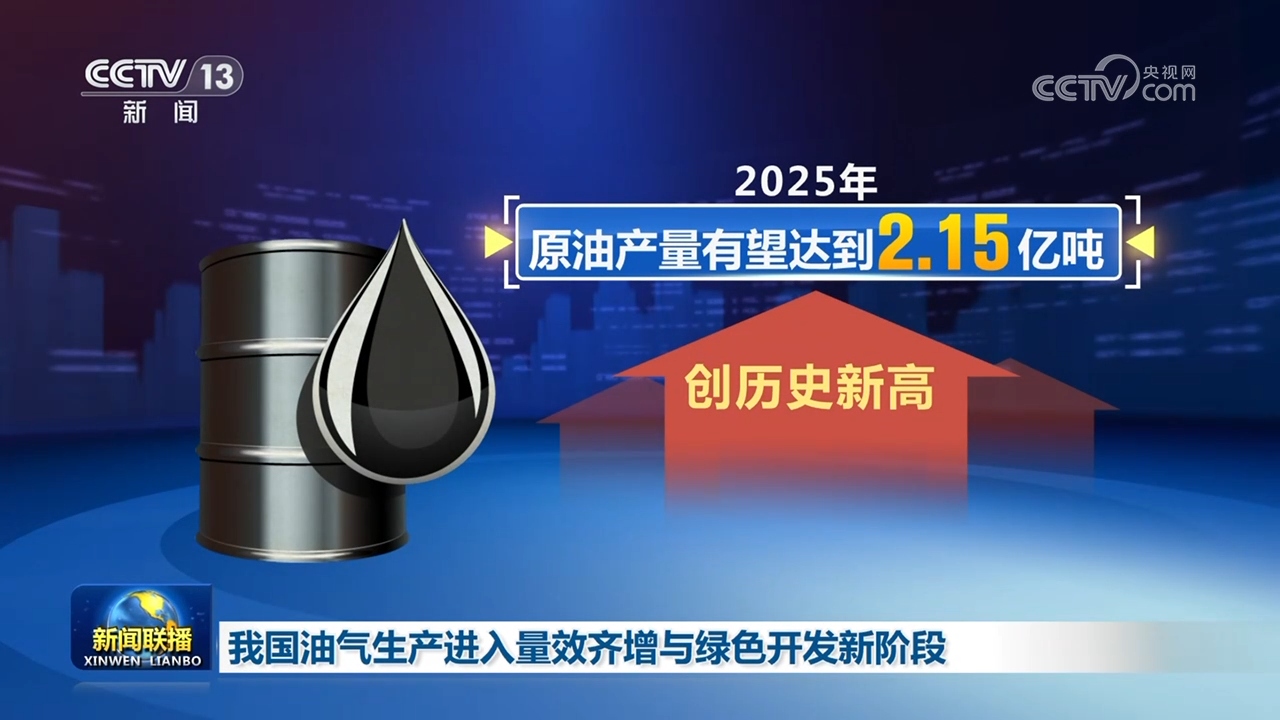 我国油气生产进入量效齐增与绿色开发新阶段